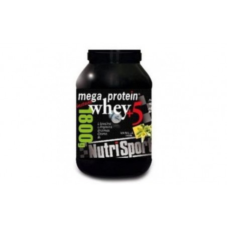 Comprar mega protein 5 whey vainilla 900gr.