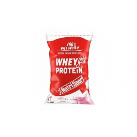 Comprar whey gold protein fresa bolsa 500gr.