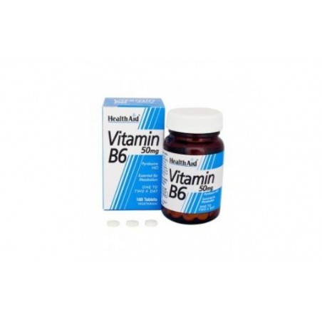 Comprar vit b6 50mg. 100comp. health aid