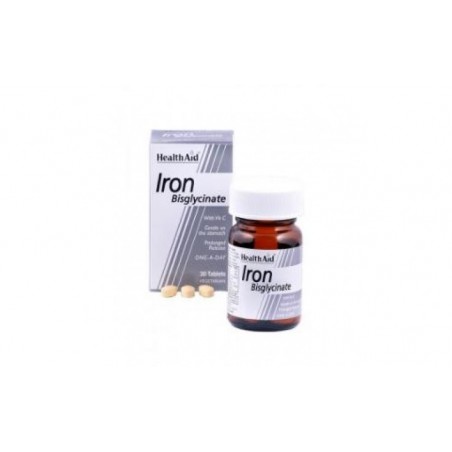 Comprar hierro bisglycinate iron vit.c 90comp. health aid