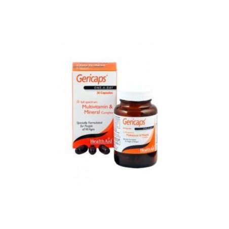 Comprar gericaps multinutriente 30cap. health aid