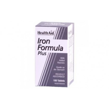 Comprar hierro complex (iron formula) 100comp. health aid
