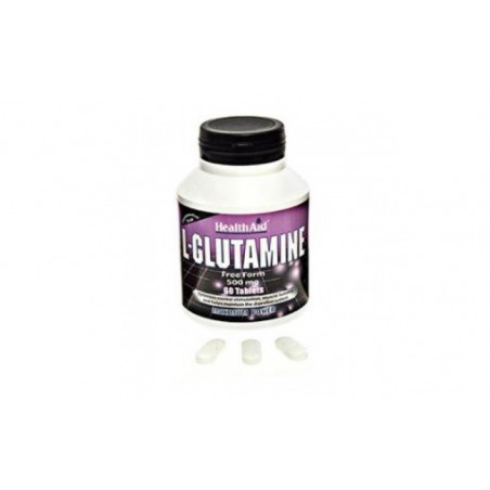 Comprar l-glutamina 500mg. 60comp. health aid
