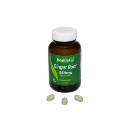 Comprar jengibre (ginger root) raiz 60comp. health aid