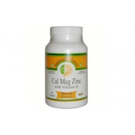 Comprar cal mag zinc (calcio-magnesio-zinc-vit.d) 90comp.