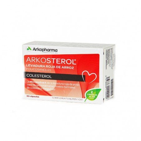 Comprar ARKOSTEROL LEVADURA ARROZ ROJO 60 CAPS al mejor precio en Farmacia4Estaciones, tu farmacia online Comprar ARKOSTEROL LEVADURA ARROZ ROJO 60 CAPS