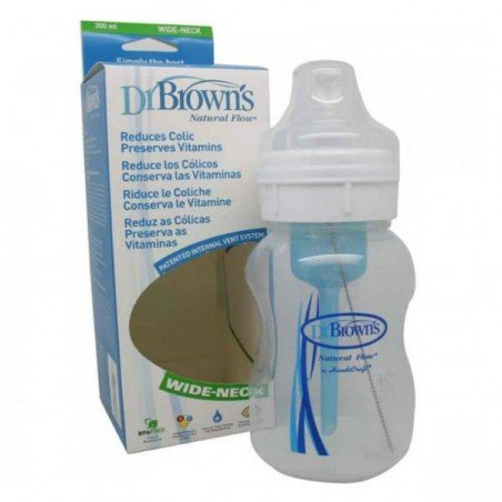 Comprar BIBERÓN BOCA ANCHA TETINA NIVEL 2 300 ML al mejor precio en Farmacia4Estaciones, tu farmacia online Comprar BIBERÓN BOCA ANCHA TETINA NIVEL 2 300 ML
