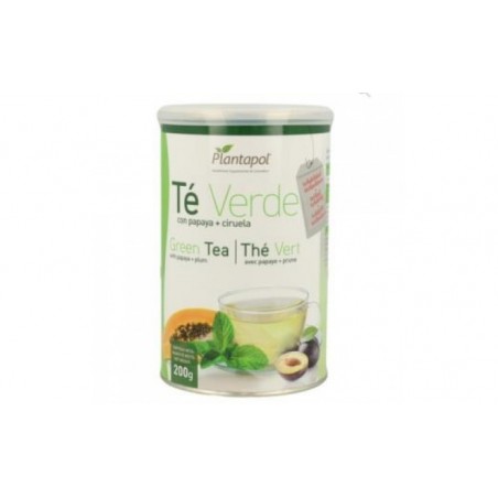 Comprar te verde con papaya y ciruela bote 200gr.instantan