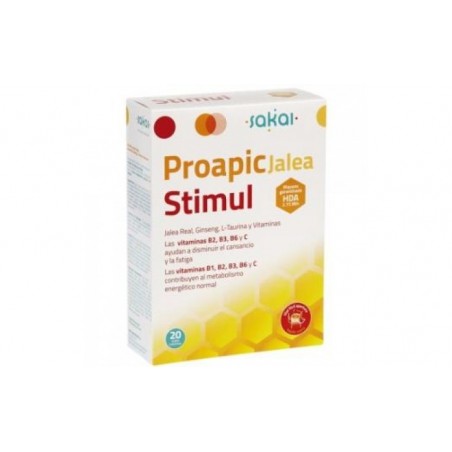 Comprar proapic jalea real stimul con ginseng 20amp.