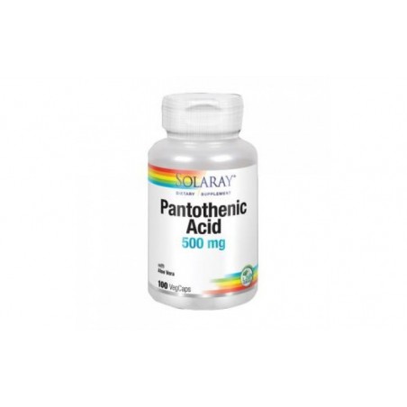 Comprar acido pantothenic 500mg. 100cap.