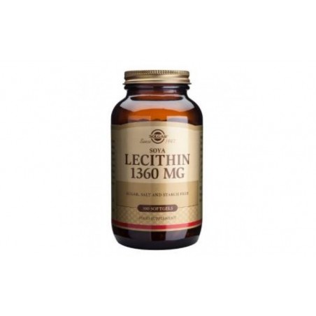 Comprar lecitina de soja 1360mg. 100perlas