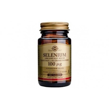 Comprar selenio 100mcg (sin levadura) 100comp.