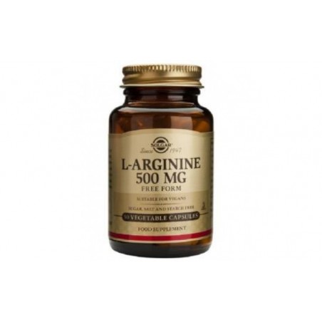 Comprar l-arginina 500mg. 50vegicaps