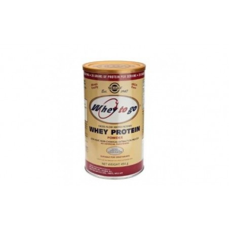 Comprar whey to go proteina en polvo chocolate 453gr.