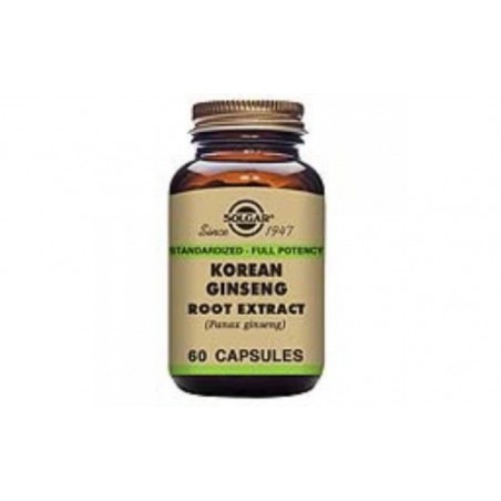 Comprar ginseng coreano-raiz-(panax ginseng ) 60veg.