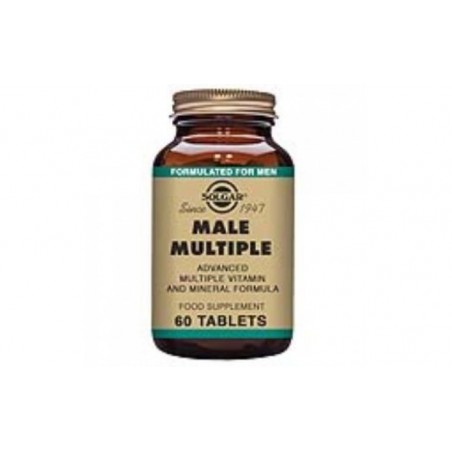 Comprar male multiple (compl.para el hombre) 60comp. al mejor precio en Farmacia4Estaciones, tu farmacia online Comprar male multiple (compl.para el hombre) 60comp.