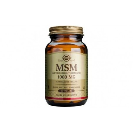 Comprar msm (metilsulfonilmetano) 1000mg. 60comp.