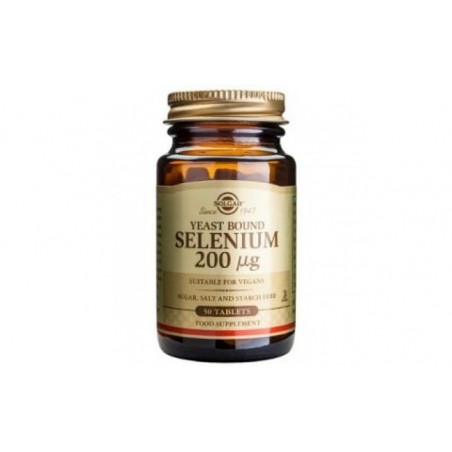 Comprar selenio en levadura 200mcg.50comp.