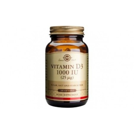 Comprar vitamina d3 1000ui (25mcg) 100cap.blandas
