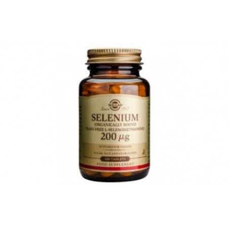 Comprar selenio 200mcg (sin levadura) 100comp.