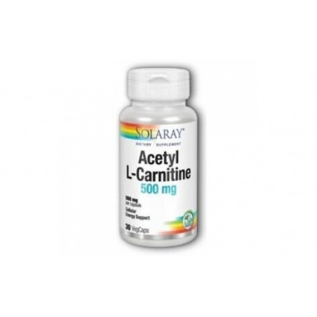 Comprar acetyl l-carnitine 500mg. 30cap.