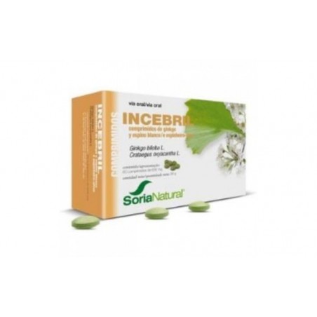 Comprar incebril ginkgo y espino blanco 60comp.