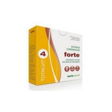 Comprar totalvit 04 forte estados carenciales 28comp. al mejor precio en Farmacia4Estaciones, tu farmacia online Comprar totalvit 04 forte estados carenciales 28comp.
