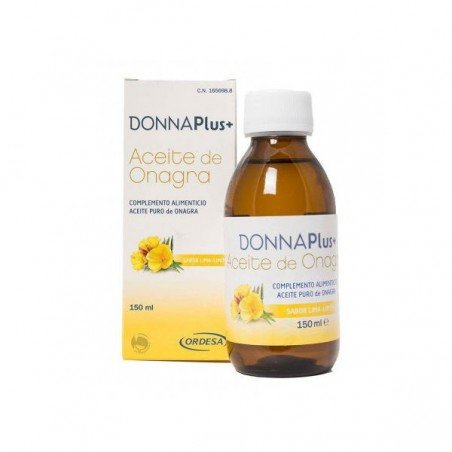 Comprar DONNA PLUS ACEITE DE ONAGRA 150 ML al mejor precio en Farmacia4Estaciones, tu farmacia online Comprar DONNA PLUS ACEITE DE ONAGRA 150 ML