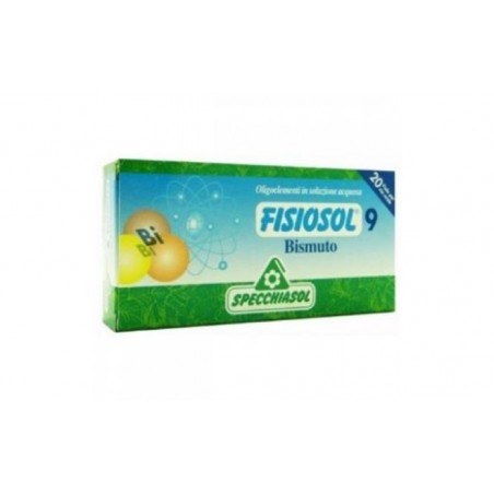 Comprar fisiosol 09 bismuto 20amp.