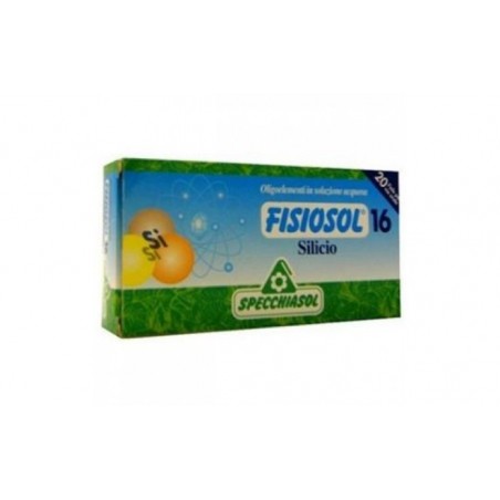 Comprar fisiosol 16 silicio 20amp.