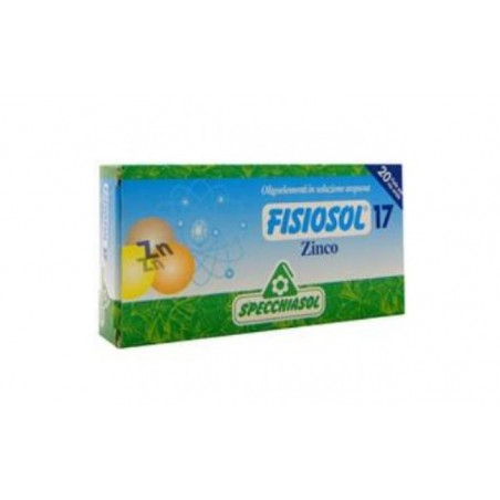 Comprar fisiosol 17 zinc 20amp.