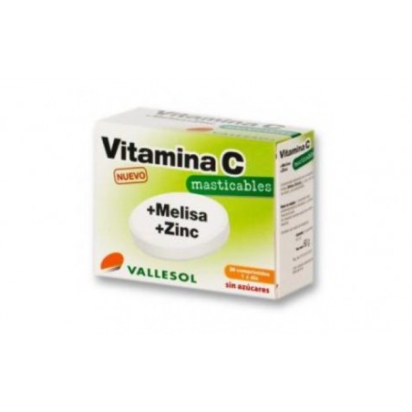 Comprar vallesol vit.c melisa zinc 24comp.masticable