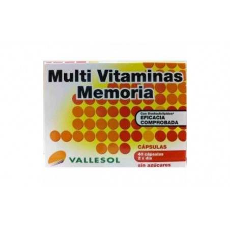 Comprar vallesol multivitaminico memoria 40cap.