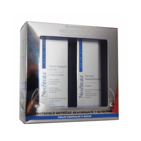 Comprar neostrata pack skin active matrix support crema spf 30 50 g + dermal replenishment crema 50 ml