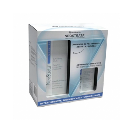 Comprar neostrata pack skin active tri-therapy lifting sérum 30 ml + espuma limpiadora exfoliante 125 ml