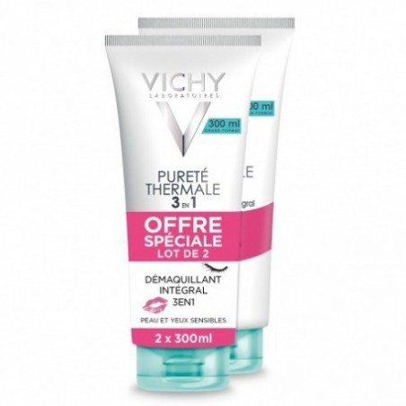 Comprar vichy pureté thermale desmaquillante integral 3 en 1 2 x 300 ml