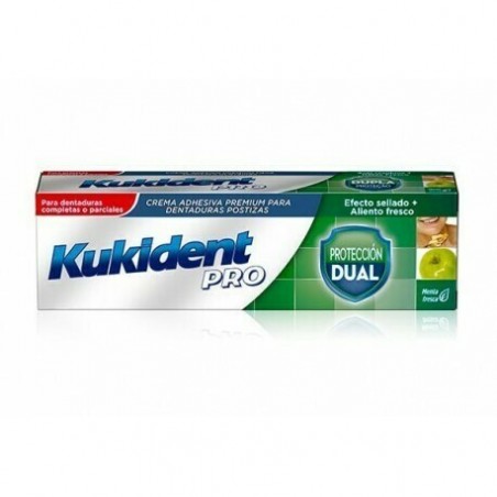 Comprar KUKIDENT PRO DUAL 40 G al mejor precio en Farmacia4Estaciones, tu farmacia online Comprar KUKIDENT PRO DUAL 40 G