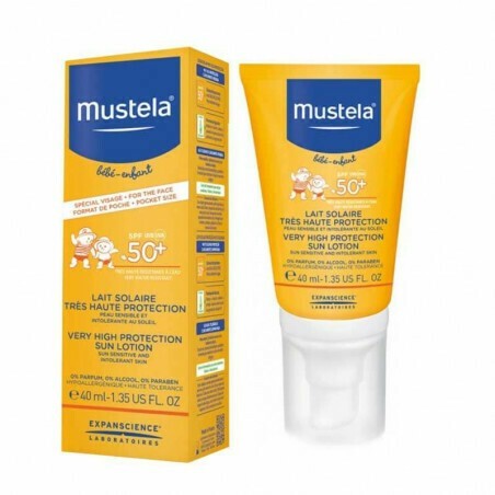 Comprar mustela leche solar protec spf 50 40ml