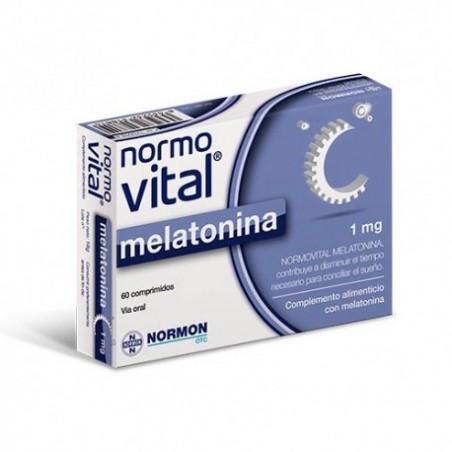 Comprar normovital melatonina 1mg 60 comprimidos