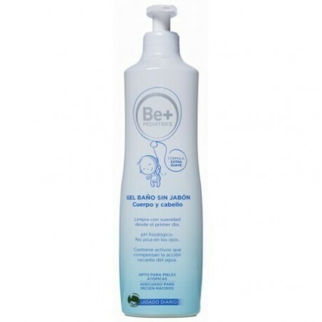 Comprar be+ pediatrics gel de baño cuerpo/cabello sin jabon 500 ml