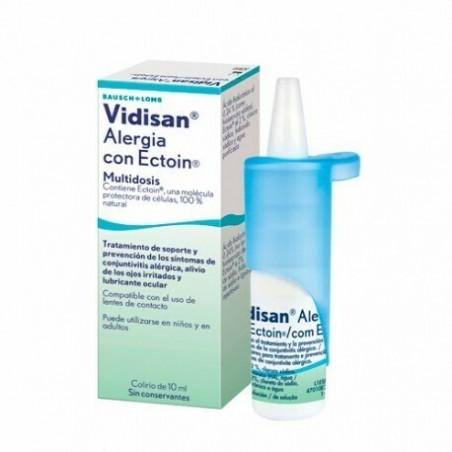 Comprar vidisan alergia con ectoin colirio multidosis 10 ml