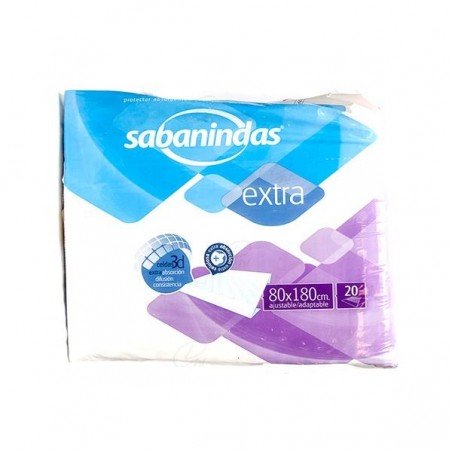 Comprar SABANINDAS PROTECTOR DE CAMA 80 x 180 20 UDS al mejor precio en Farmacia4Estaciones, tu farmacia online Comprar SABANINDAS PROTECTOR DE CAMA 80 x 180 20 UDS