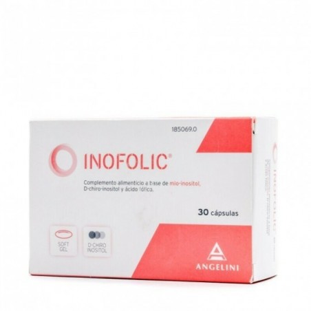Comprar inofolic 30 capsulas al mejor precio en Farmacia4Estaciones, tu farmacia online Comprar inofolic 30 capsulas