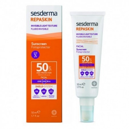 Comprar sesderma repaskin fotoprotector spf 50 fluido invisible 50 ml