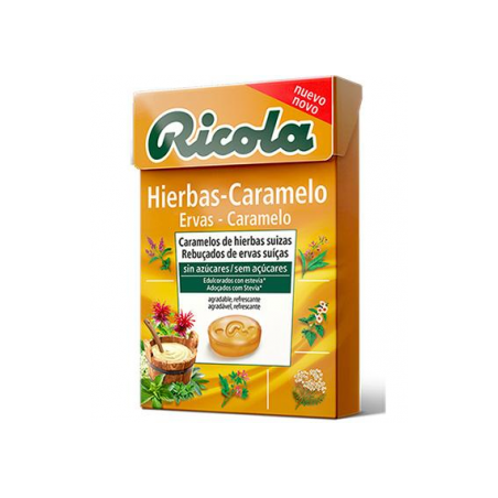 Comprar RICOLA CARAMELOS SIN AZUCAR HIERBAS - CARAMELO 50 G