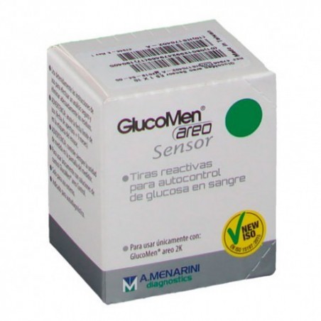 Comprar GLUCOMEN AREO SENSOR TIRAS REACTIVAS 25 UNIDADES al mejor precio en Farmacia4Estaciones, tu farmacia online Comprar GLUCOMEN AREO SENSOR TIRAS REACTIVAS 25 UNIDADES