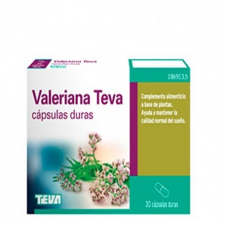 Comprar teva valeriana 30 cápsulas duras