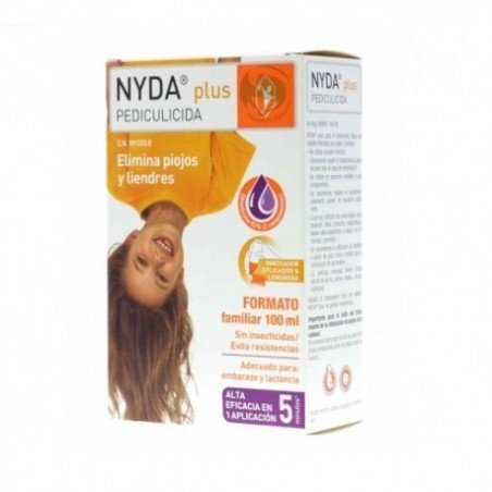 Comprar NYDA PLUS PEDICULICIDA 100ML al mejor precio en Farmacia4Estaciones, tu farmacia online Comprar NYDA PLUS PEDICULICIDA 100ML