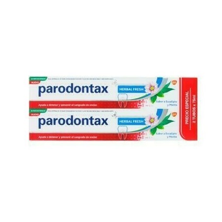 Comprar parodontax herbal fresh 2x75ml