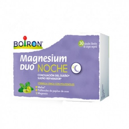 Comprar boiron magnesium duo noche 30 cápsulas